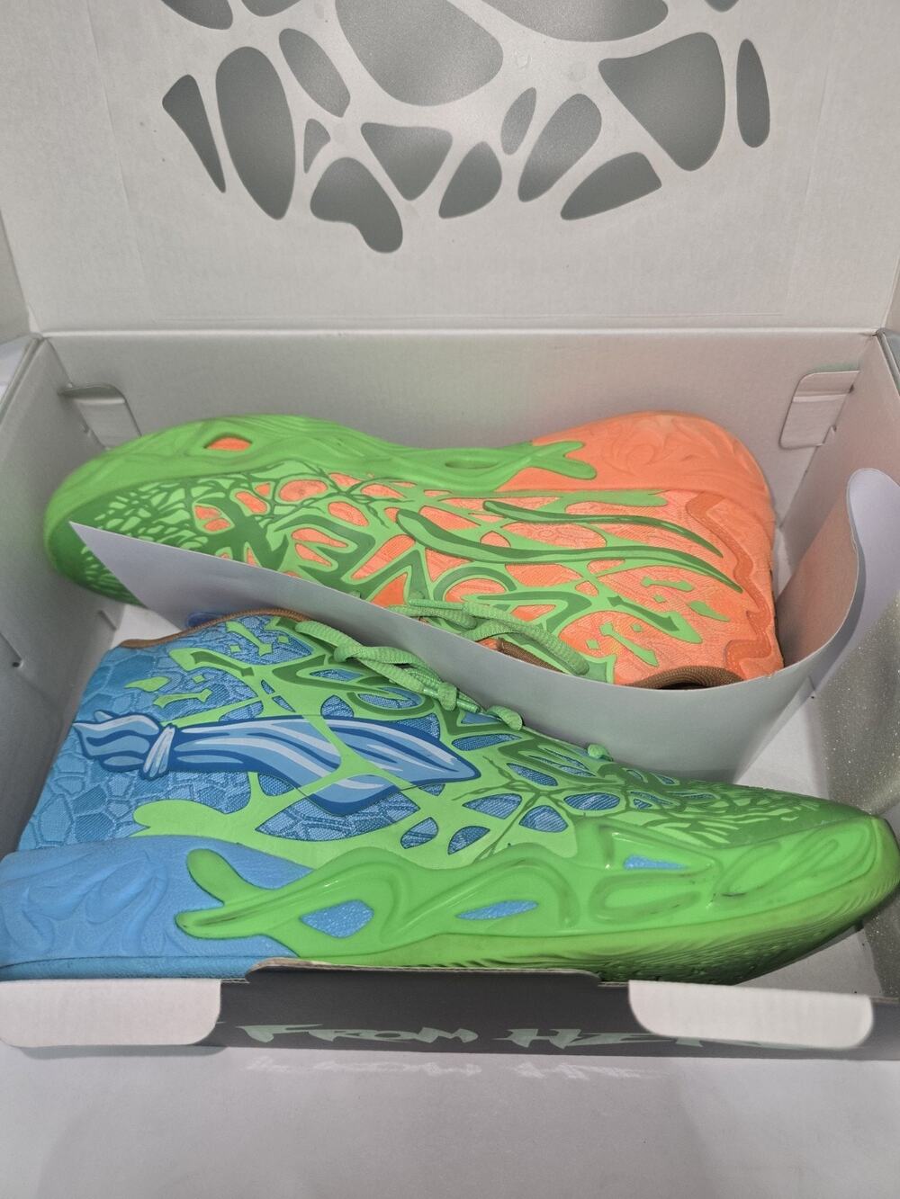 Puma MB.04 LaMelo Ball TMNT Leonardo Michelangelo Size 11